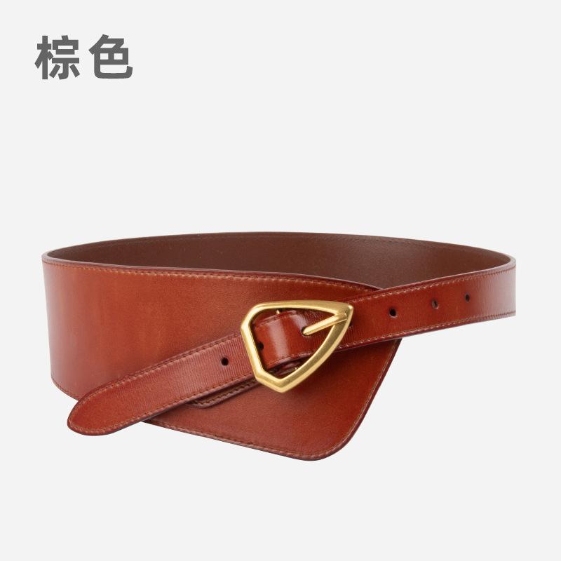

Четыре сезона в наличии новый широкий женский поясной ремень декоративный с кожаным поясом для пальто простой и универсальный стиль 100cm