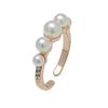 2023 Autumn/Winter Fashion: Women's Trendy Pearl Index Finger Ring - Elegant and Simple Design