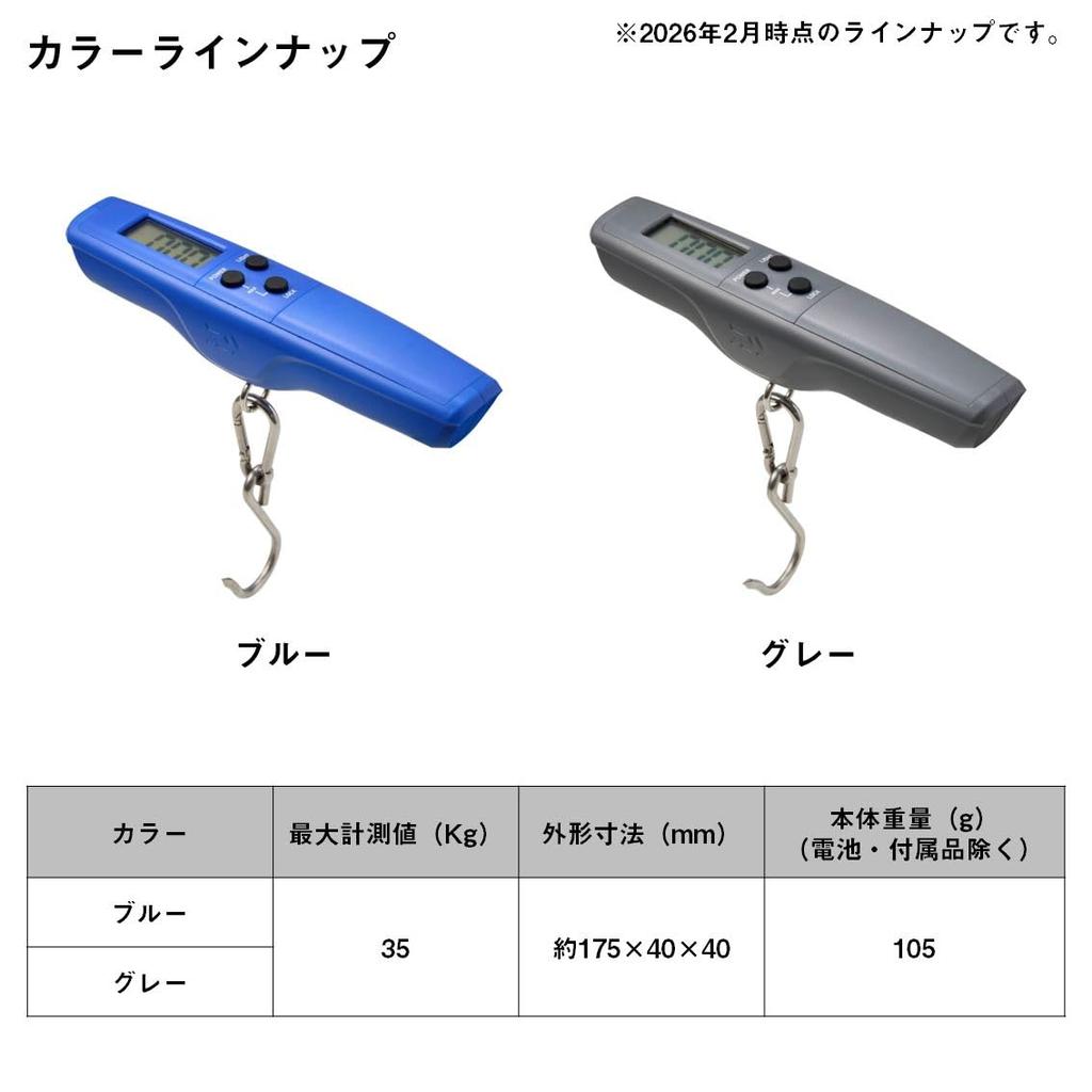 Daiwa (DAIWA) Digital Scale 35, Gray