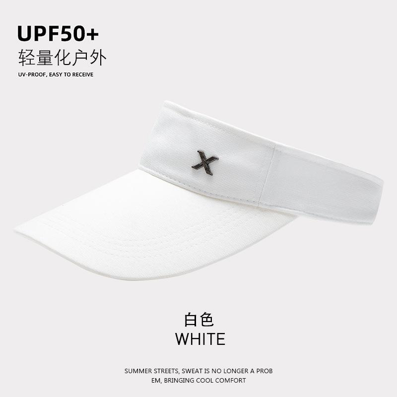 Summer outdoor sunscreen cap sports marathon professional quick-drying running cap big brim sunscreen breathable versatile empty top hat