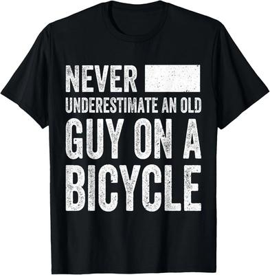 Cool Cycling Art For Men Grandpa Bicycle Riding Cycle Racing Gift Unisex T-Shirt