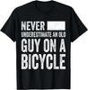 Cool Cycling Art For Men Grandpa Bicycle Riding Cycle Racing Gift Unisex T-Shirt