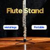 Flute Stand - Compact and Durable Four Legged Design, Lightweight and Stable, Perfect for Use At Home and On The Go Convenient