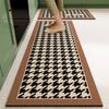 Waterproof PVC Kitchen Mat Long Non-slip Oil-Proof Floor Mats for Home Decoration Durable Easy Clean