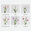 Real Touch Silk Flowers Silk Material Simulation Flowers Luxury Fake Flower  Wedding Setup