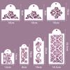 Fondant Cake Mesh Stencil Stamps Stencils Embossing For Decorating Tool Plastic Spray Mold Cookies Chocolate Drawing Painting