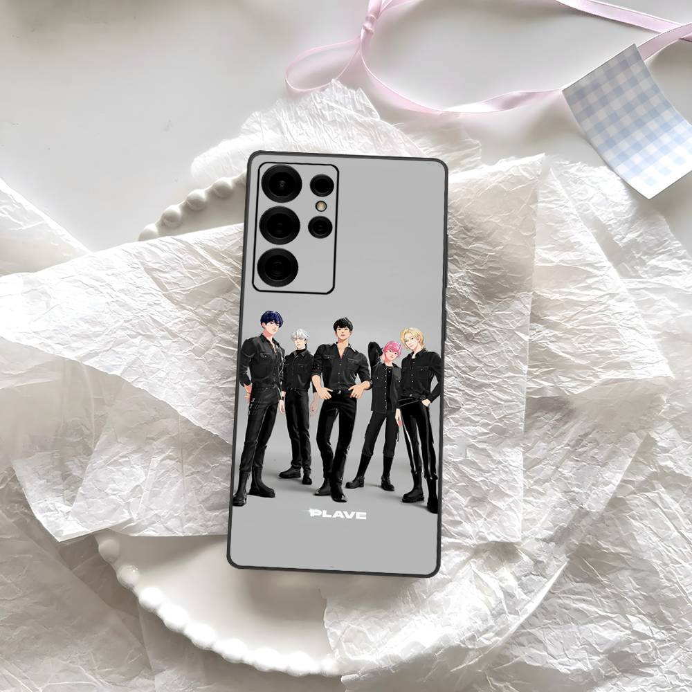 K-pop PLAVE Phone Case For Samsung S 24 Fe 25 Ultra Plus 20 Lite 21 30 22 23 24 22 Ultra 5G Fundas