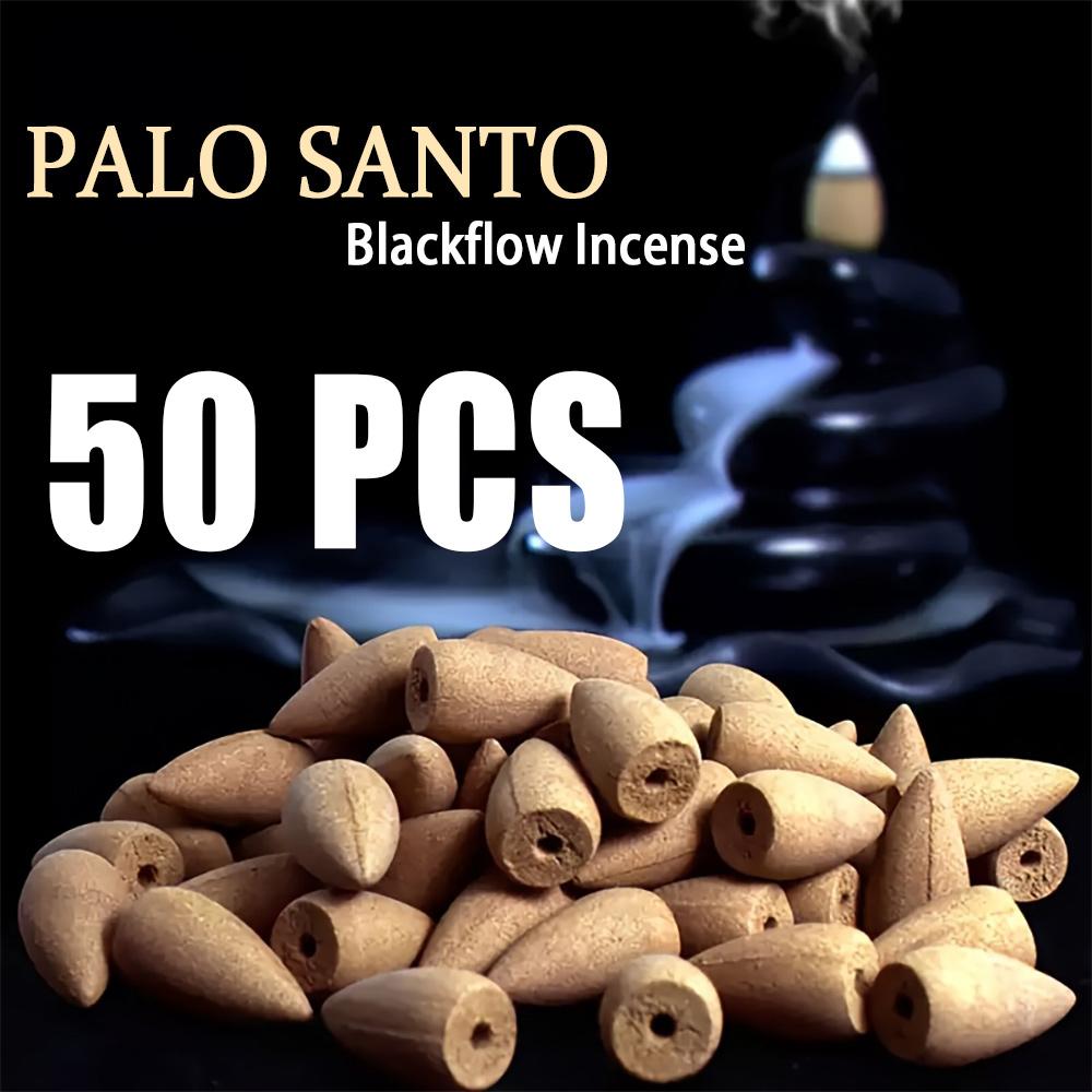 

Natural Backflow Incense Cones, Long Burning Aromatic Incense for Home Relax & Meditation 50Pcs