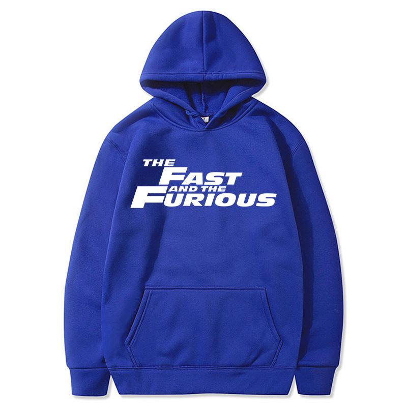The Fast and The Furious Letter Graphic Women's Hoodie Sweatshirt Men Womnen Fashion Brand Design Pullover Women's Hoodies