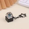 Portachiavi Fidget Tastiera Fai da Te Tasti Pulsante Con Luce LED Giocattolo Clicker Sollievo dallo Stress Passatempo Keycap Giocattolo da Spremere
