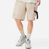 Li-Ning Loose Solid Color Cargo Shorts Men Bottoms Khaki AKSSA37-3