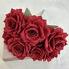 Rose Artificial Flower Wedding Hotel Restaurant Desktop Decoration Ornament Room