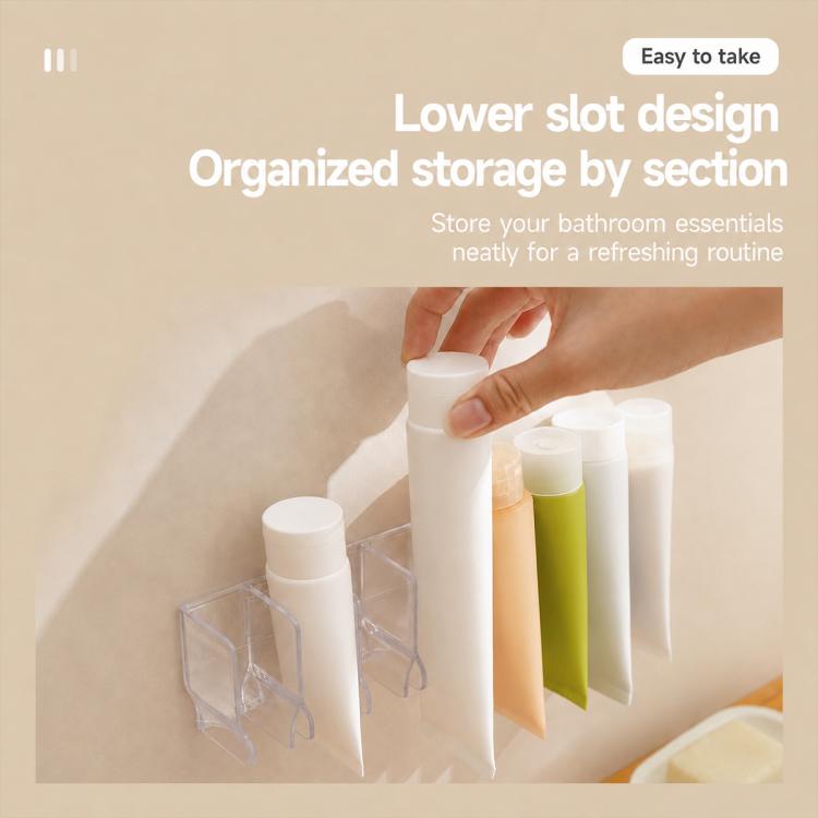No-drill Wall Mounted Facial Cleanser Holder