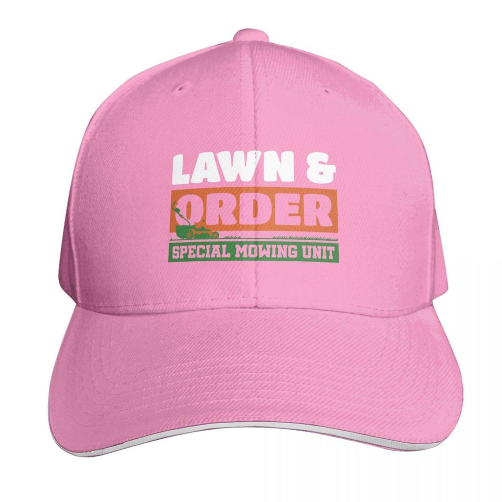 Funny Lawn Order Special Mowing Unit Baseball Cap Vintage Retro Embroidered Lightweight Packable Gift For Him Her