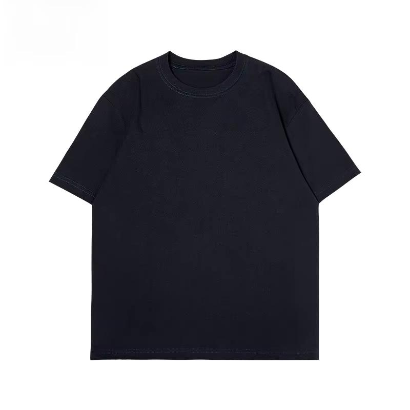 New Summer Men's Cotton T-Shirt Super Loose Charizard Printed Street Trend Casual Loose Fit Parent-child Top