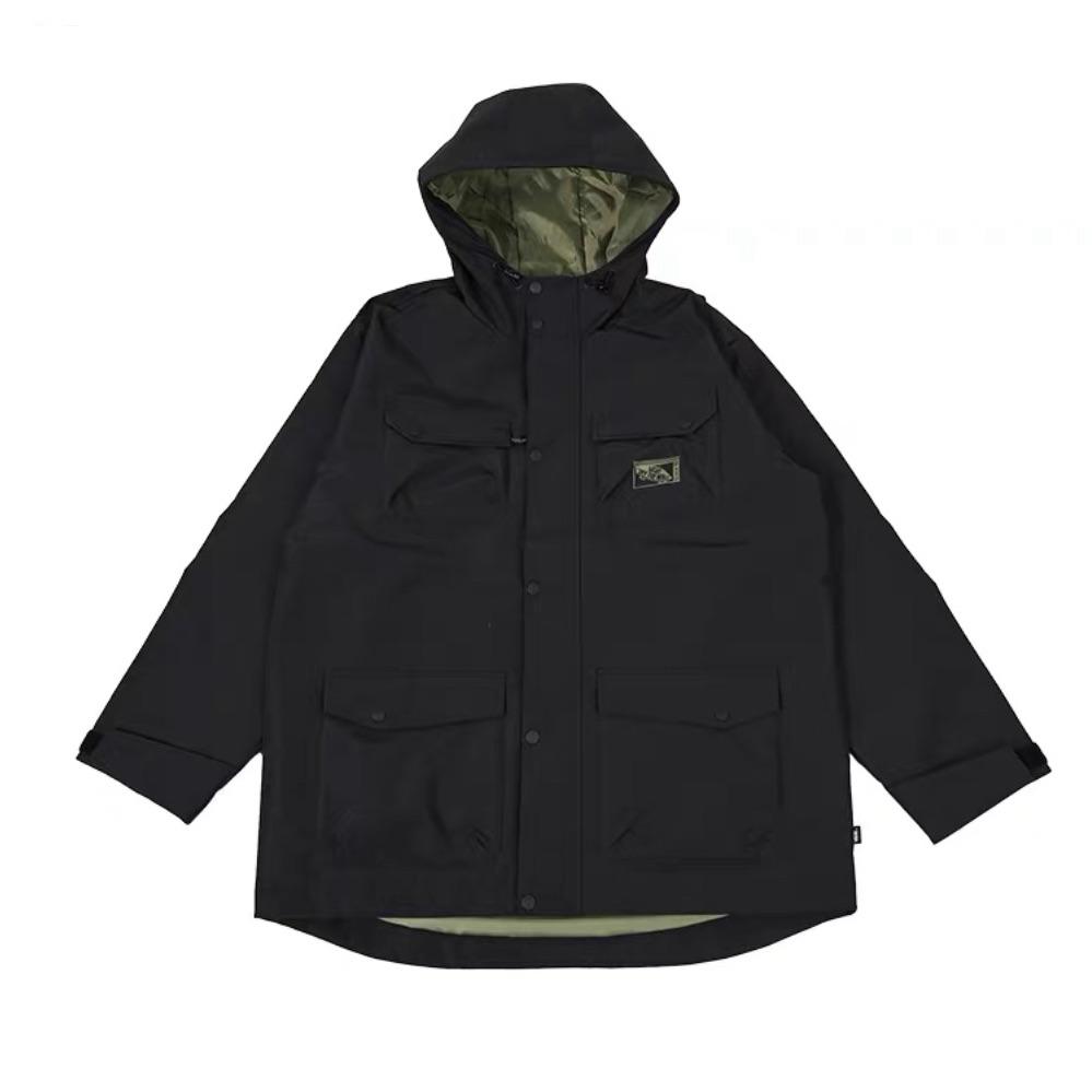 Vans Off THE WALL Jackets Men s Black Hooded Moderate Other VN000GQEBLK M 170