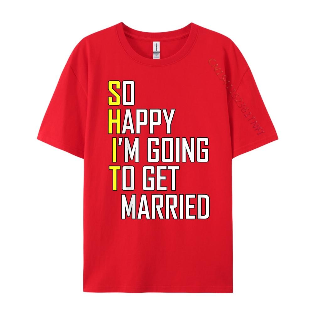 

Funny Wedding Sarcastic Groom Engagement Wedding Cream T Shirt Male Classic and versatile Oversized T Shirt Men Fathers Day S