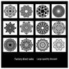 Mandala Painting Template for DIY Wall and Stone Decoration