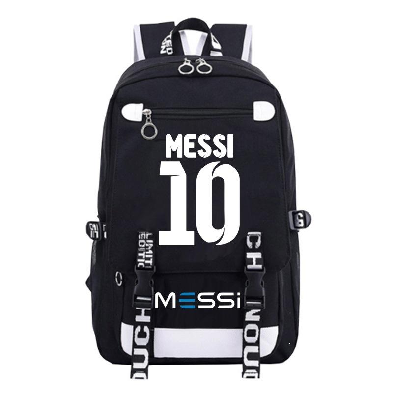 Large Capacity Schoolbag with Shoulder Strap; Student Three-piece Pencil Case Set