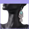 Bohemian Tribal Earrings With Geometric Oval Design For Women Summer Fashion