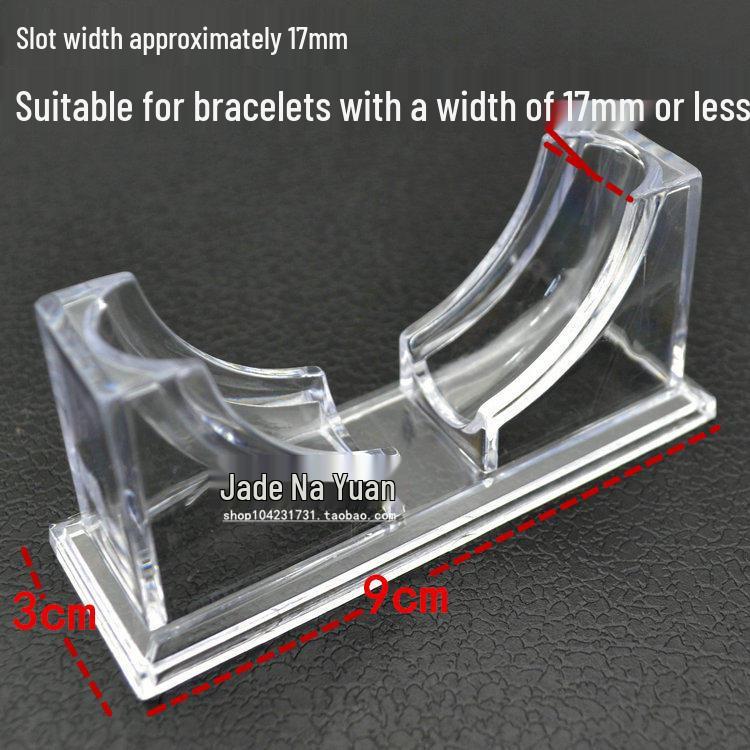 Acrylic Jade Bracelet Display Stand Holder