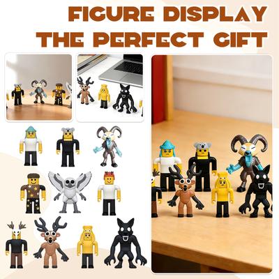 Set de 10 Piezas de Figuras Modelo de Juguete Periférico de Juego de Terror