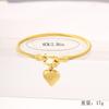 European and American fashion open , love horseshoe corrosion octagram diamond  women's k gold solid 