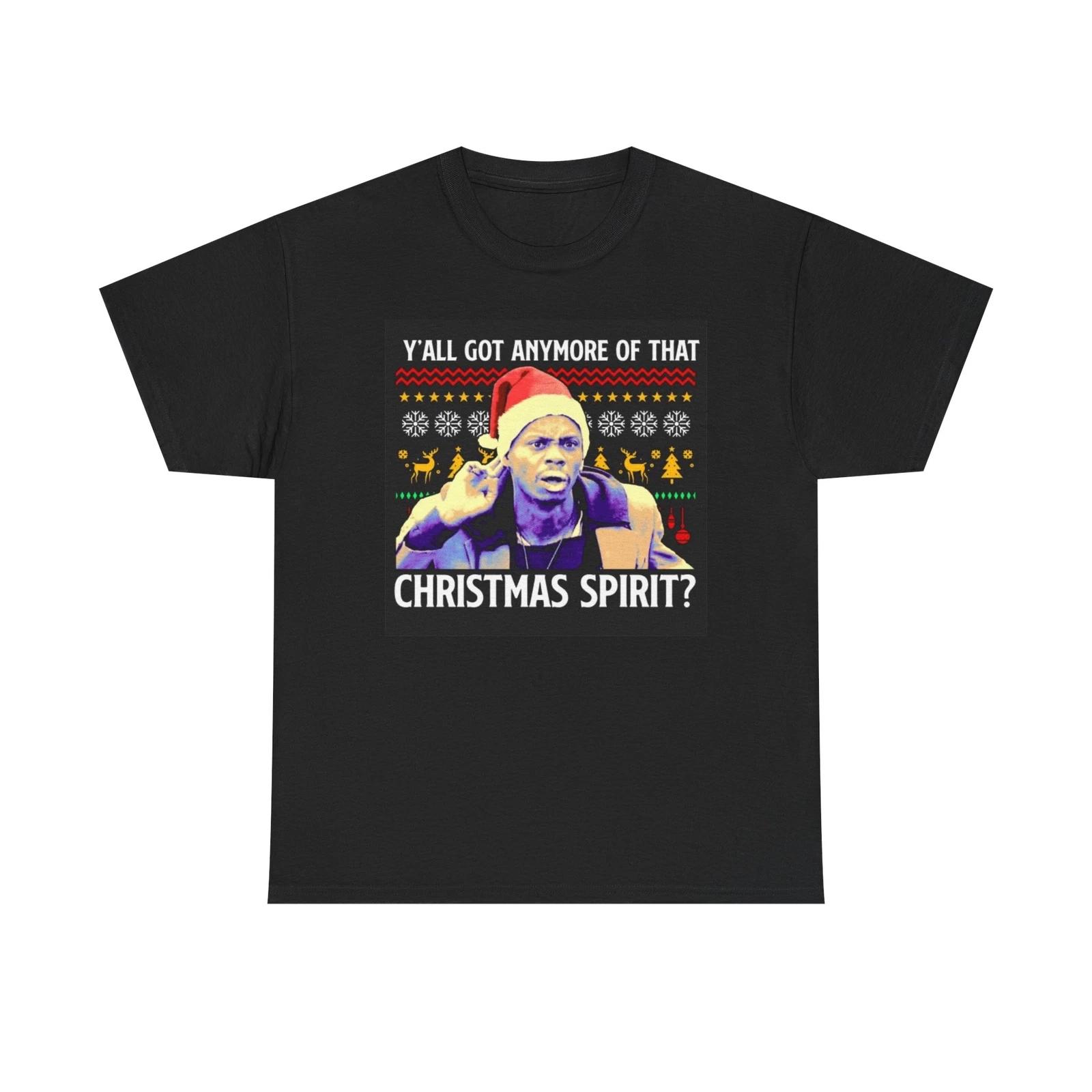 Men s and Women s T-shirts Christmas Spirit Graphic XXXL