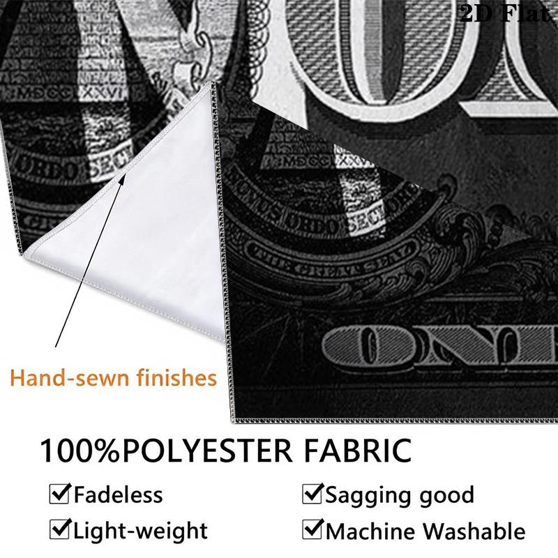 Currency Pattern Home Decor Tapestry, Wall Hanging, Decorative RV Wall Cloth.MGT0918313