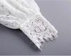 Versatile Lace Cardigan with Mock Collar - Women's Long Sleeve Shawl for Spring, Summer, and Autumn.
