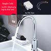 Basin Faucet Deck Mounted Automatic Infrared Sensor Faucet Single Cold Water Faucet Bathroom Basin Electrical Auto Sensor Tap