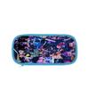 Student Blue Double-layer Pencil Case Kpop/ Witch Hunting Girl Group Student Storage Stationery Bag Pencil Bag