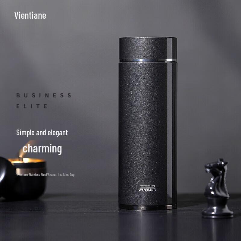 Wanxiang 316SS Portable Business Thermos with Tea Infuser