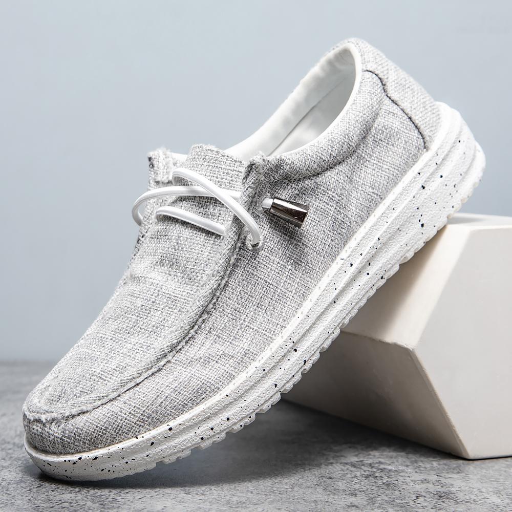 Модні жіночі лофери на плоскій шнурівці Легке парусинове взуття з леопардовим принтом Жіноче зручне дихаюче повсякденне взуття для прогулянок великих розмірів