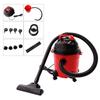 4 Gallon Wet/Dry Vacuum Portable, Shop Vac with 13ft Hose & Multi-Surface Brush, Compact Car/Garage Cleaner
