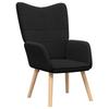 Armchair Black 62 X 67 X 95.5 Cm Sherpa Fabric