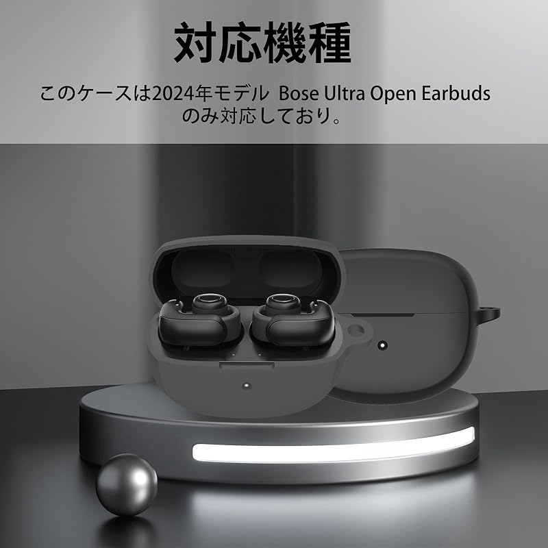 BUITFOU Bose Ultra Open Earbuds case protective cover soft Made of silicone Fall prevention Scratch prevention Shockproof dustproof lightweight Can be