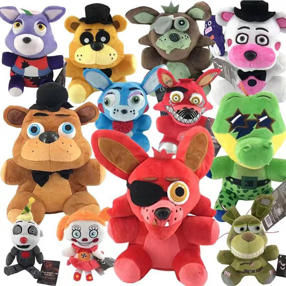 2026 Pět nocí u Freddyho Fnaf Plyšáci Roztomilé Hračky Panenka Medvěd Bonnie Liška Kreslené Plyšové Panenky Freddy Hračky Pro Děti Fanoušky Dárky
