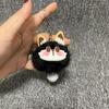 New Lucky Cat Bell Plush Keychain - Cute Gift for Backpacks, Bedrooms, or School Activities