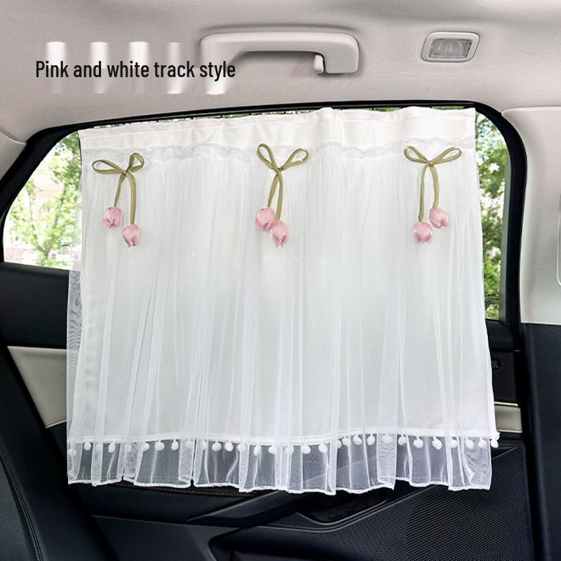 Car Sun Shade Curtains: Track Type, UV Protection, Heat Insulation, Privacy for Baby & Children