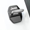 Cup Holders 4Pcs Car Door Lock Cover Stainless Steel Cap Auto Accessories For Jeep Grand Cherokee Wrangler JK Gladiator Compass