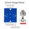 3/4Pcs Manual Operation Hinge Positioning Tool Cabinet Door Hinge Jig  35mm Cabinet Hinges