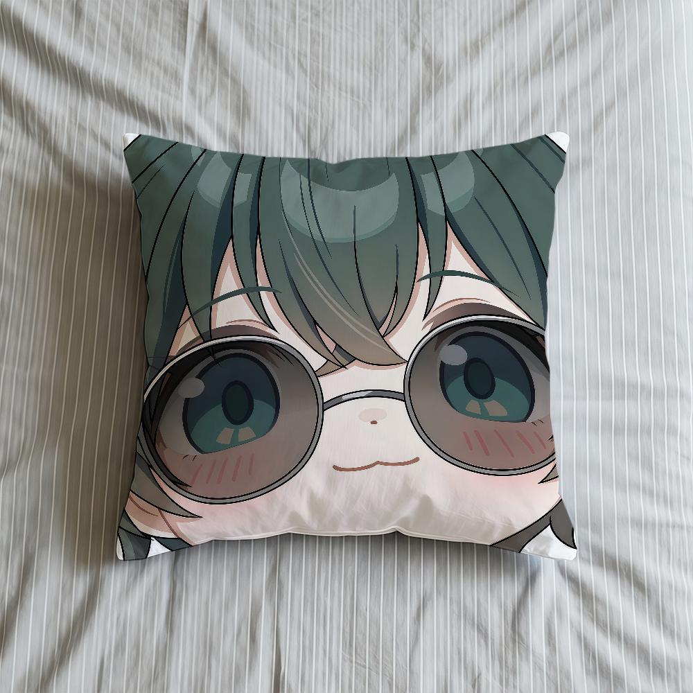 

Cushion Cover Face Game Soft Case Sofa Cute Zero Zone Living Room Home Comfortable Office Q Decor Protective Pillow Zenless 30cmx30cm