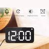 Digital Alarm clocks Wooden Digital Alarm Clock LED Alarm Clock with Large Display Desk Clocks for OfficeBedside Clock