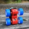 Inertial Pull-Back Dinosaur Monster Toy Car - Durable Four-Wheel Drive for Kids