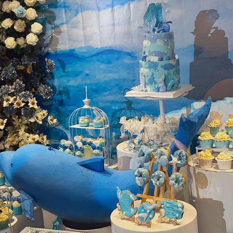 Silikon Meeresmuschelform See Fisch Koralle Meeresschildkröte Kuchen Fondant Muschel Backform Werkzeug DIY Kuchen Schokolade Süßigkeiten Dekoration