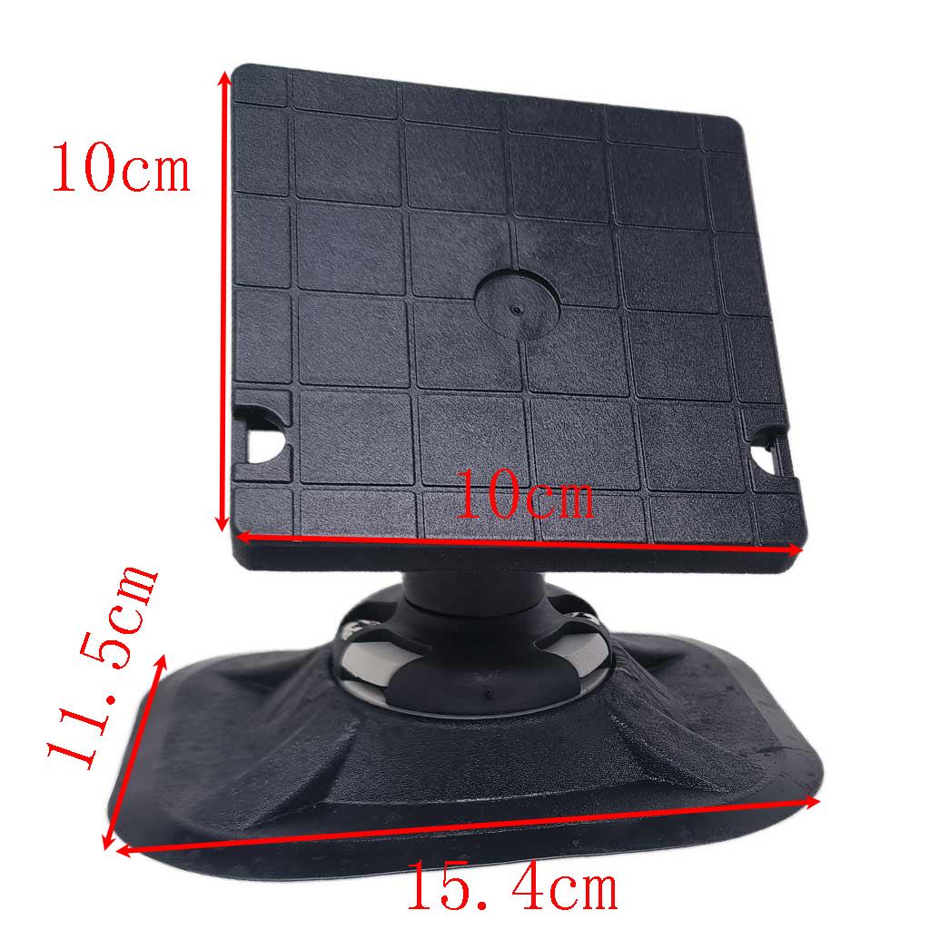 Inflatable Boat Fish Finder Mount PVC Boat GPS Sounder Holder Draft Dinghy SUP Board Rotation Device Supporter