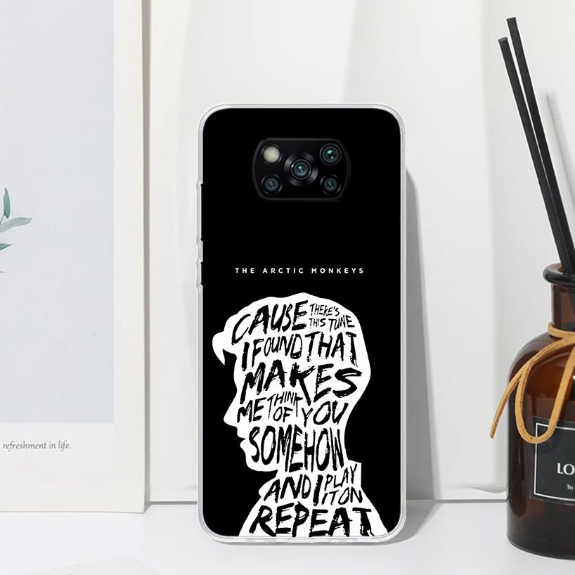 Arctic M-Monkeys Special Offer Phone Case For Xiaomi Poco X7 X6 X5 M7 M8 Pro F7 Ultra Redmi 15C 15 13C 13 12C 12 10 10C 10A Art