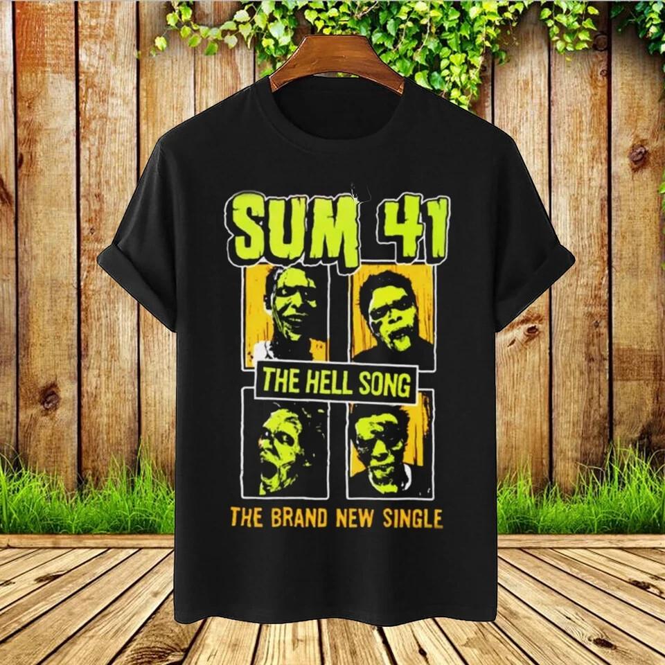 

New Sum 41 Black Size S to 5XL Tee Shirt Unisex T-Shirt XXXXL