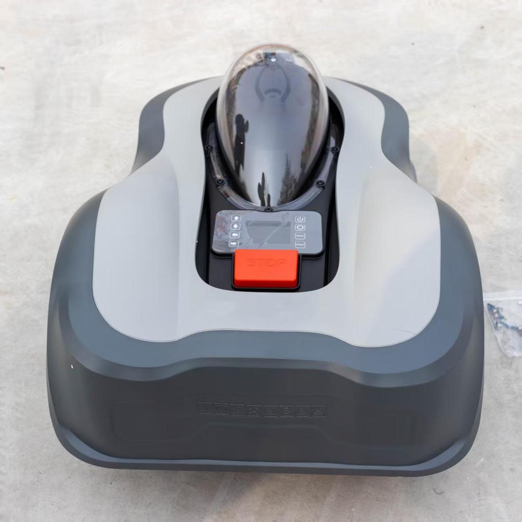 GPS-Enabled Smart Remote Control Robotic Lawn Mower